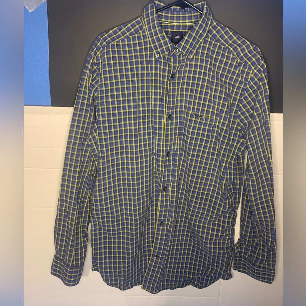 Mens Large Vintage Gap Button Up